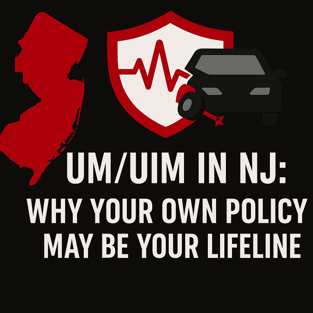 UM/UIM in NJ: Why Your Own Policy May Be Your Lifeline